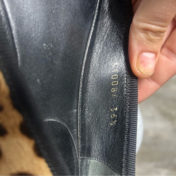 Gucci Flats Leopard Cheetah Print - Picture 3 of 5